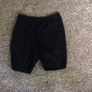 Black shorts(negotiable)
